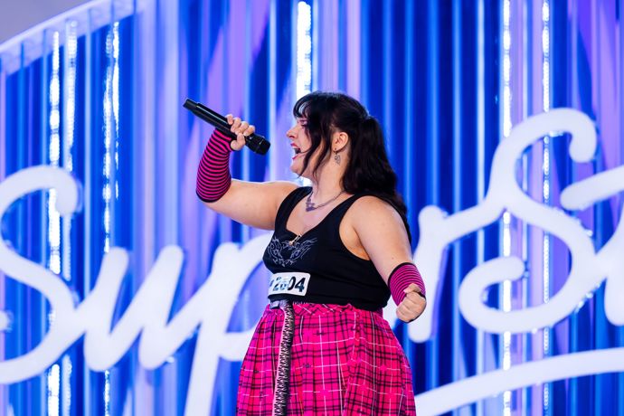 Soutěžící Lea Dimitrová obdarovala porotu velmi zajímavým dárkem. 