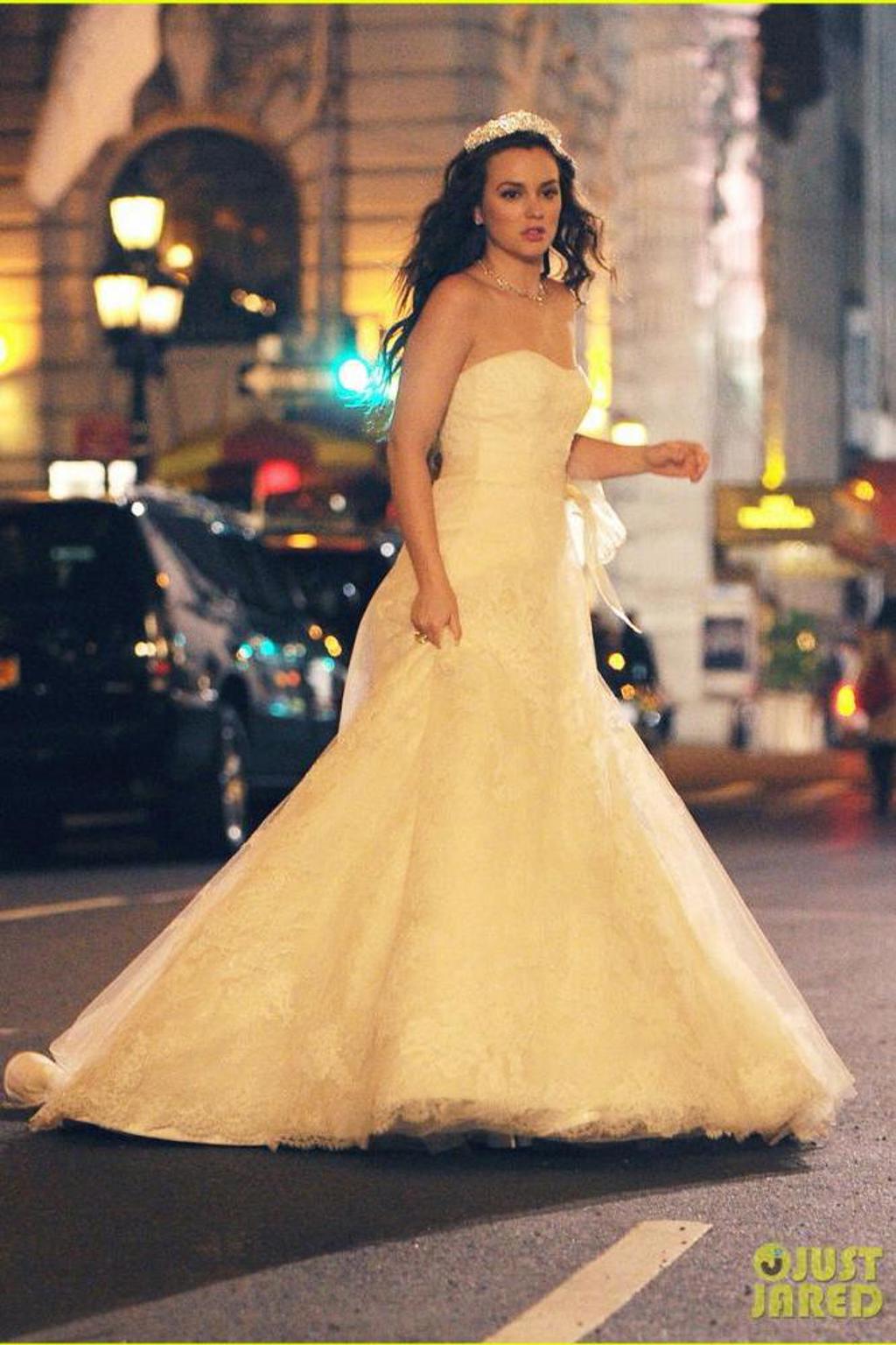 Svatební šaty Blair Waldorf odhaleny Svatební šaty Blair Waldorf odhaleny