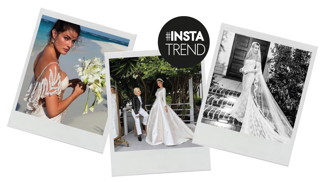 10 nejpopulárnějších svatebních šatů topmodelek podle Instagramu