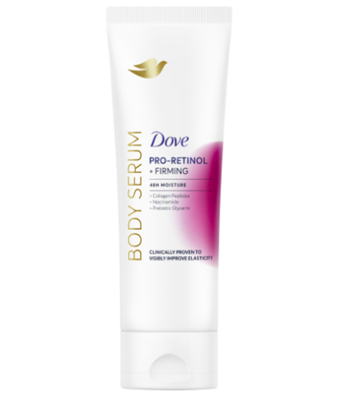 Tělové sérum s retinolem, Dove, 326 Kč, prodává Vivantis