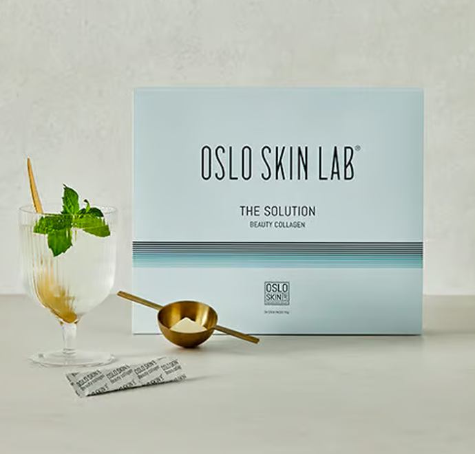 The Solution, prášek k redukování vrásek a celulitidy, 1712 Kč, Oslo Skin Lab