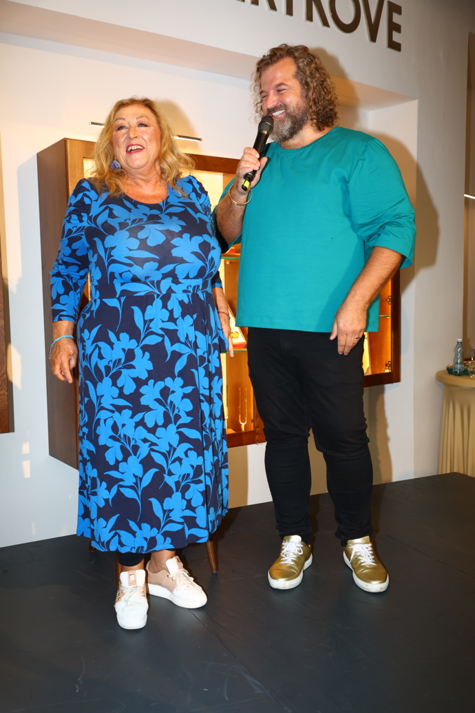 Halina Pawlowská a Josef Maršálek se dost nasmáli. 