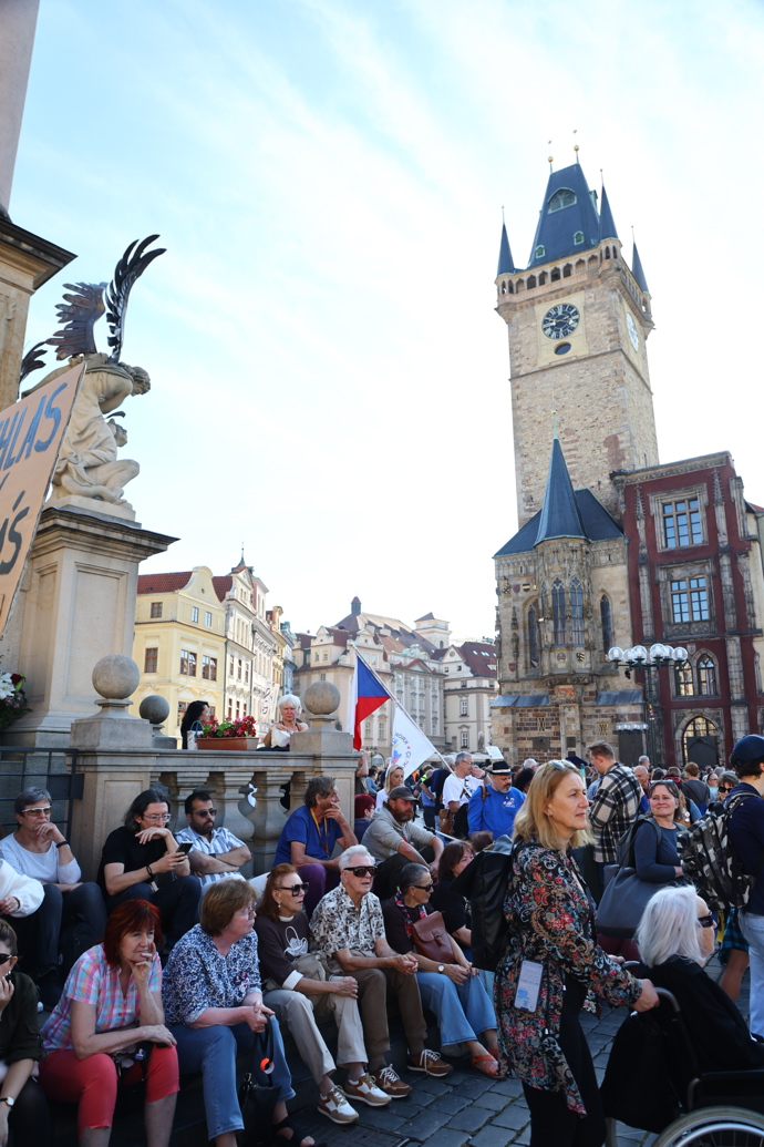 Demonstrace na Staroměstském náměstí v Praze - 28.září 2026.