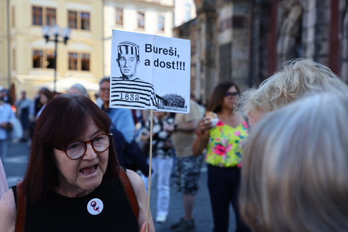 Demonstrace na Staroměstském náměstí v Praze - 28.září 2026.