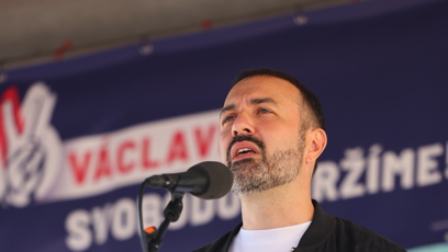 FOTO: Demonstrace na Staroměstském náměstí v Praze - 28.září 2026.