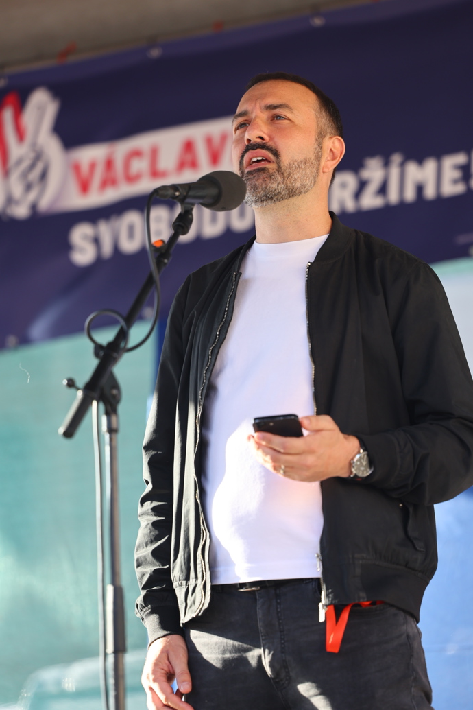 Demonstrace na Staroměstském náměstí v Praze - 28.září 2026.