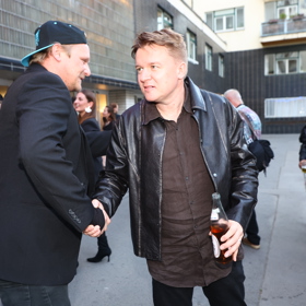 Scenárista Petr Kolečko na premiéře seriálu Oddíl B.