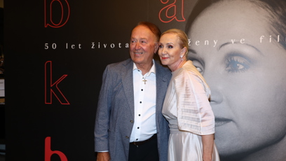 FOTO: Bára Basiková a Petr Janda v Lucerně.