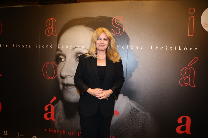 Na premiéře se objevila i Zuzana Čaputová. 