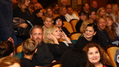 FOTO: Bývalá prezidentka Slovenska si premiéru moc užila.