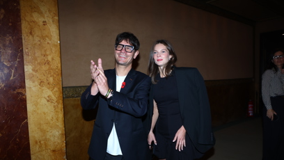FOTO: David Kraus se svou dlouholetou partnerkou Sarah Opravilovou.