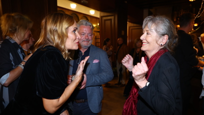 FOTO: Třeštíková rozdávala úsměvy na všechny strany.
