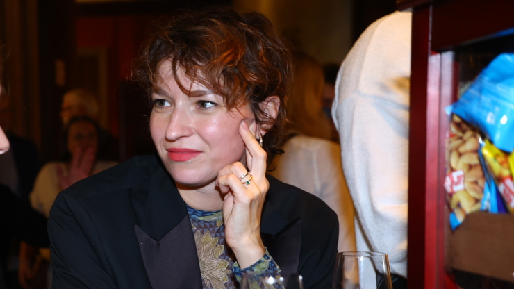 Tatiana Dyková a Berenika Kohoutová v Lucerně.