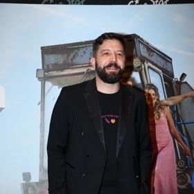 Albert Čuba na premiéře filmu Proč bychom se nezabili.