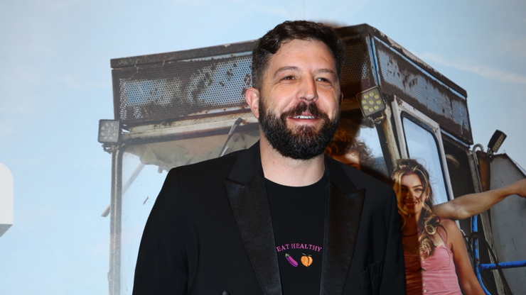 Albert Čuba na premiéře filmu Proč bychom se nezabili. Albert Čuba na premiéře filmu Proč bychom se nezabili.