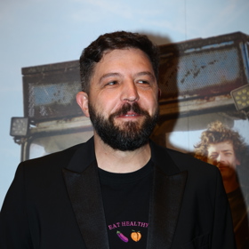 Albert Čuba na premiéře filmu Proč bychom se nezabili.