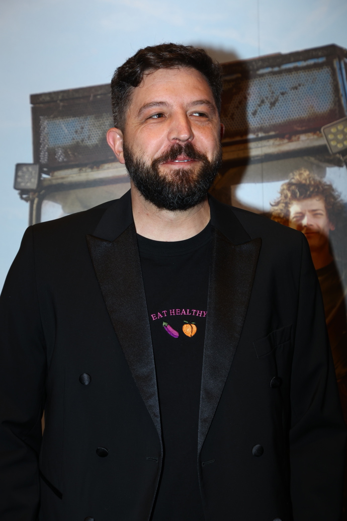 Albert Čuba na premiéře filmu Proč bychom se nezabili.
