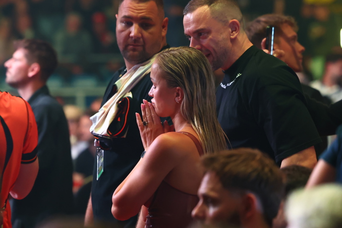 Nela Slováková držela palce svému Radkovi. 
