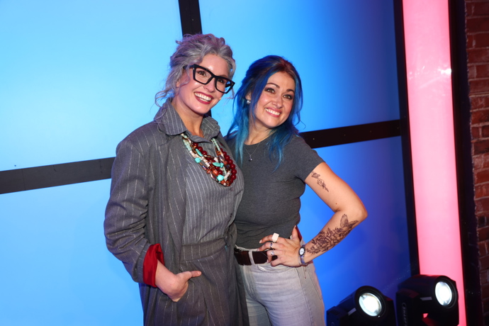 Denisa Nesvačilová a Marie Křížová.