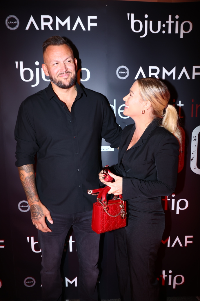 Influencerka Dominika Myslivcová po boku svého partnera Jakuba.