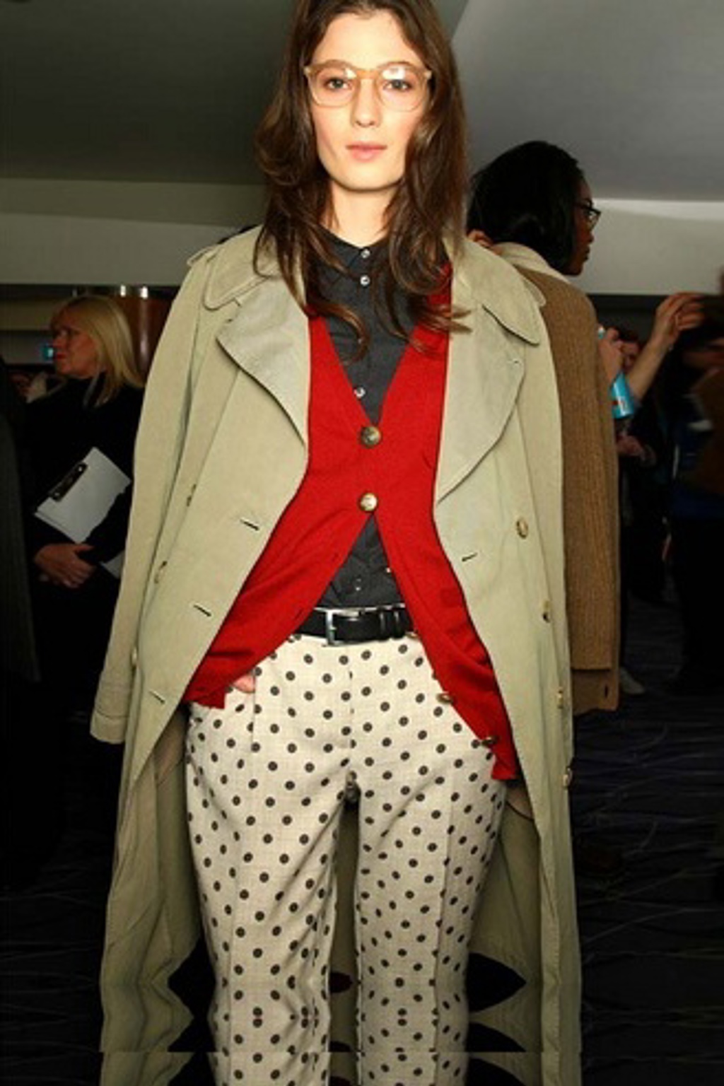 Trend no.1: Polka dot kalhoty