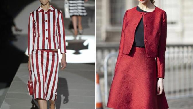 Trend: Sukně + sako Trend: Sukně + sako