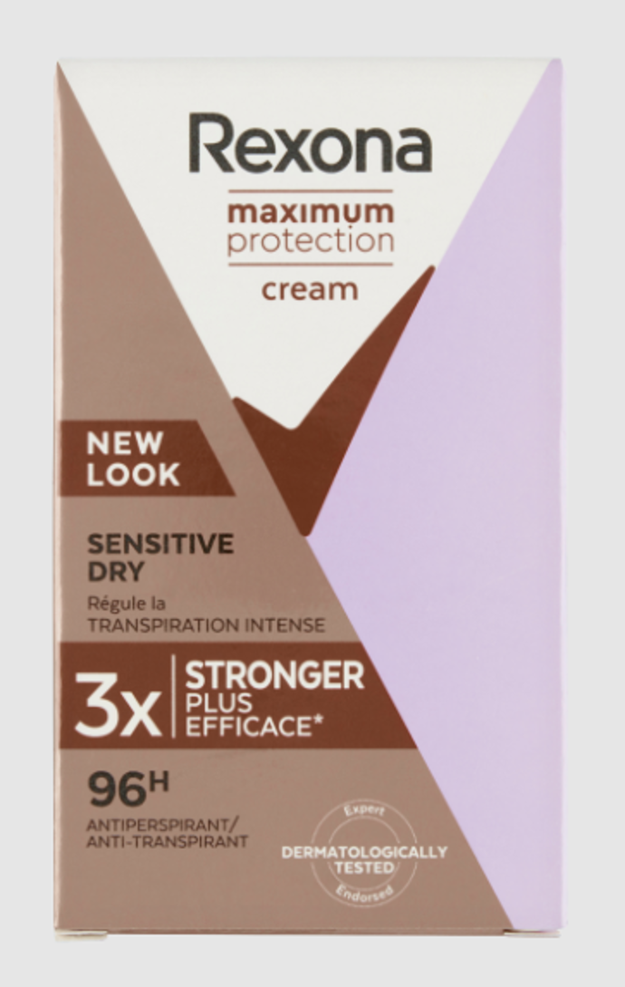 Tuhý krémový antiperspirant Rexona, 119 Kč, prodává Rossmann Tuhý krémový antiperspirant Rexona, 119 Kč, prodává Rossmann