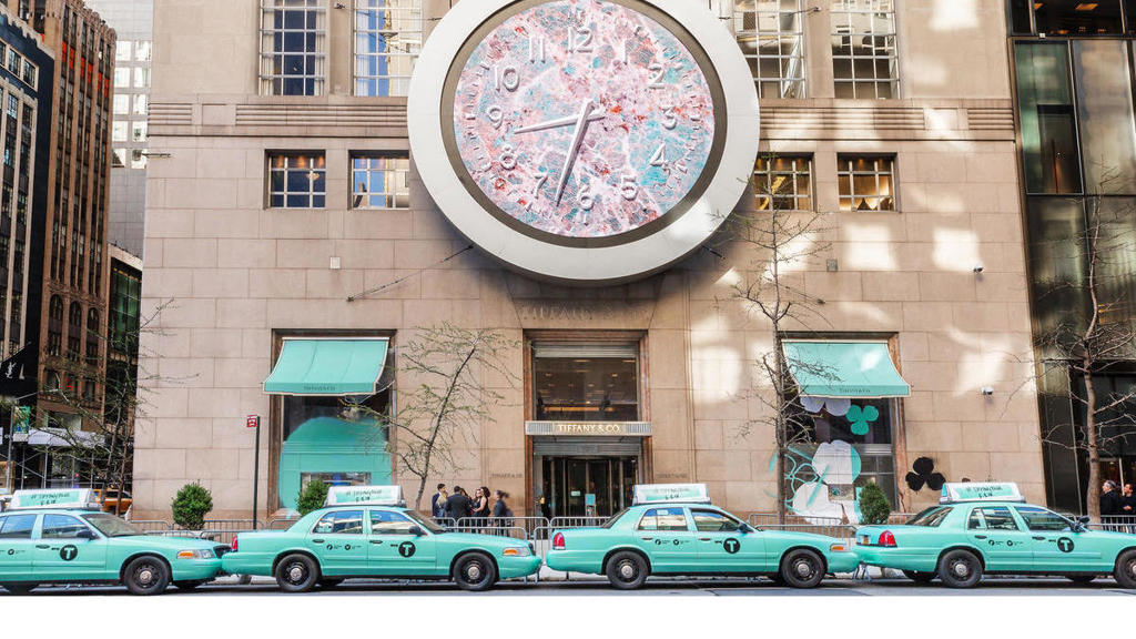 Tiffany & Co. maluje město New York na modro do své Tiffany Blue®