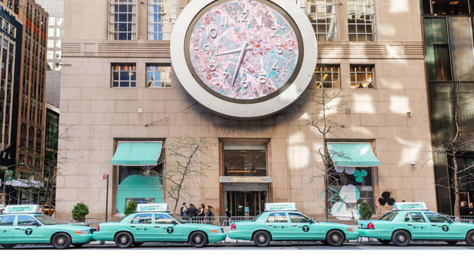 Tiffany & Co. maluje město New York na modro do své Tiffany Blue®