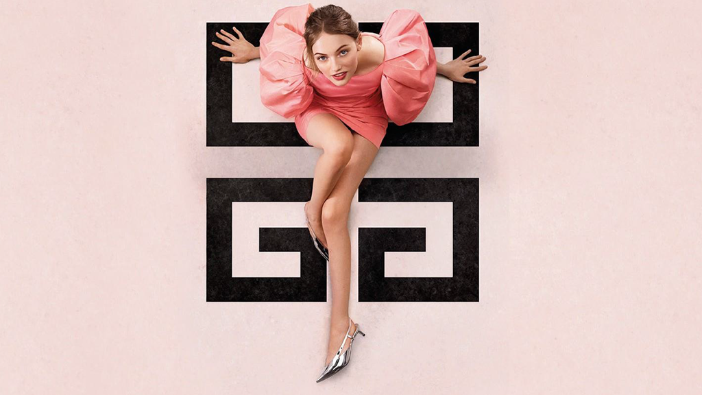 Francesca Summers v kampani Givenchy Francesca Summers v kampani Givenchy