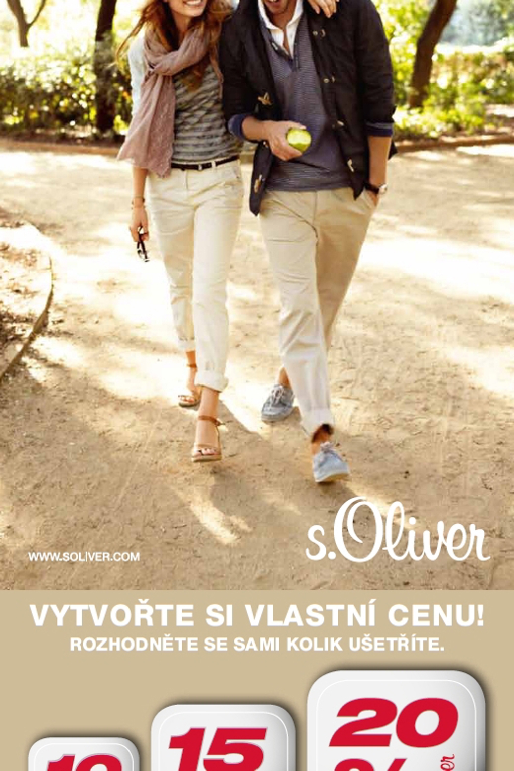 Vytvořte si vlastní cenu v s.Oliver Vytvořte si vlastní cenu v s.Oliver