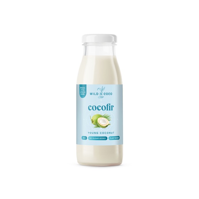 Cocofir Young Coconut obsahuje přes 500 miliard CFU (živých přátelských bakterií) – s každým lokem tak do těla pošlete 35 miliard probiotik. 89 Kč