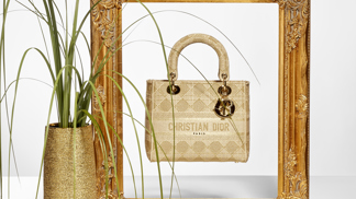 Dior Medium Lady-D Lite Bag