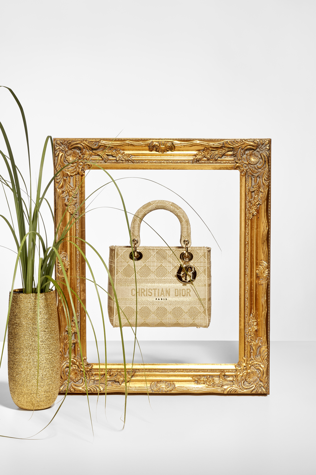 Dior Medium Lady-D Lite Bag