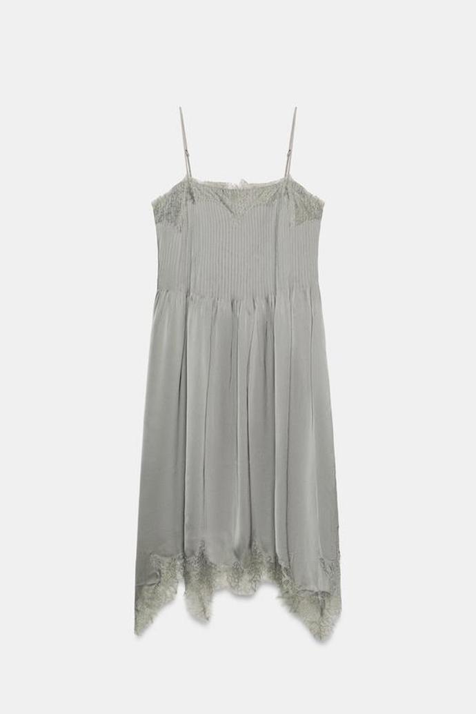 Midi šaty s krajkou, Zara, 1499 Kč