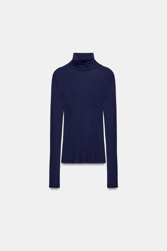 Tričko se stojáčkem, Zara, 499 Kč