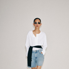 Šortky z denimu, Zara, 849 Kč