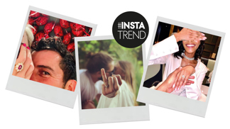 Nejlepší fotografie zásnubních prstenů celebrit na Instagramu