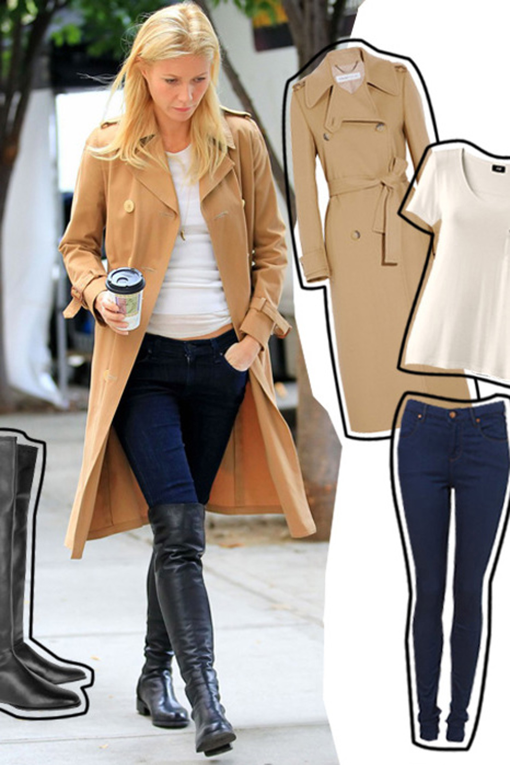 Zkopírujte outfit podle Gwyneth Paltrow