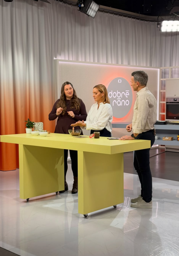 Přírodní kosmetika Namydlená Eli se představila také v televizním pořadu Dobré ráno Přírodní kosmetika Namydlená Eli se představila také v televizním pořadu Dobré ráno