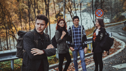 FOTO: přátelé, podzim, výlet