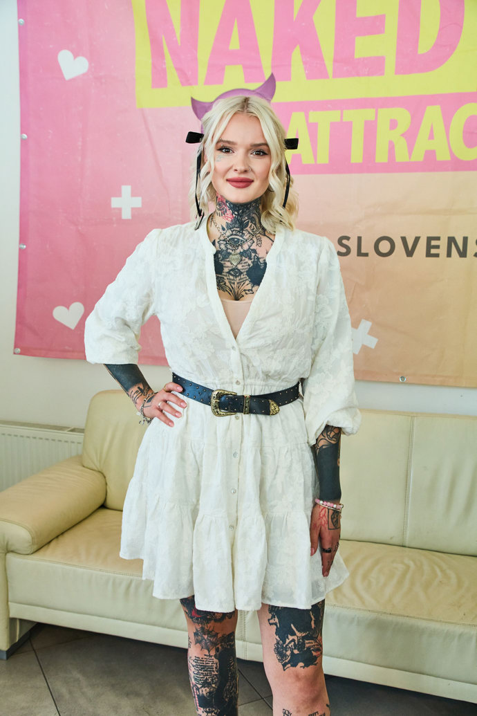 V jednom z dílů Naked Attraction se ukáže i Satnady. 