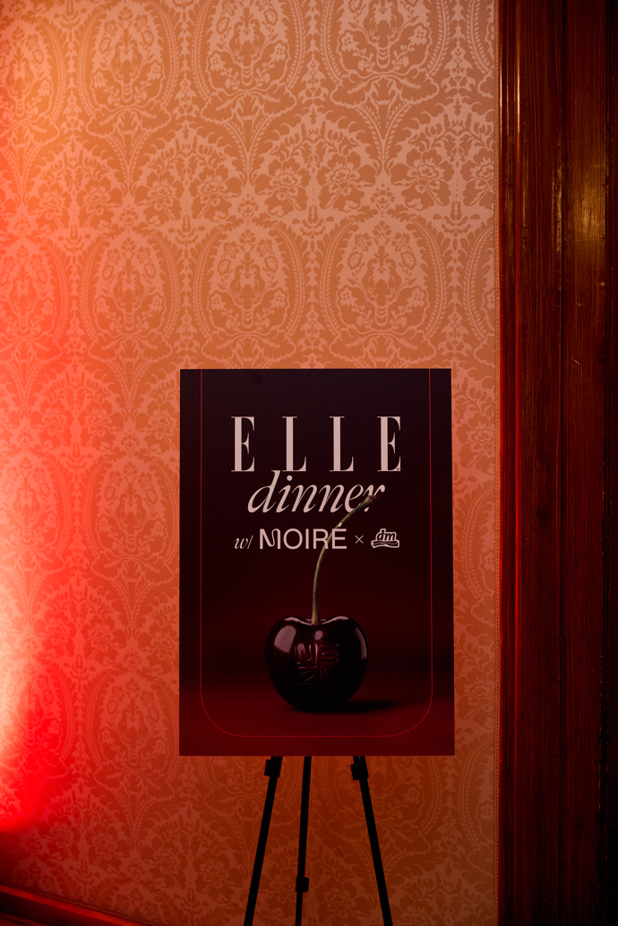 Třešnička na dortu: ELLE Dinner s vůněmi MOIRÉ.