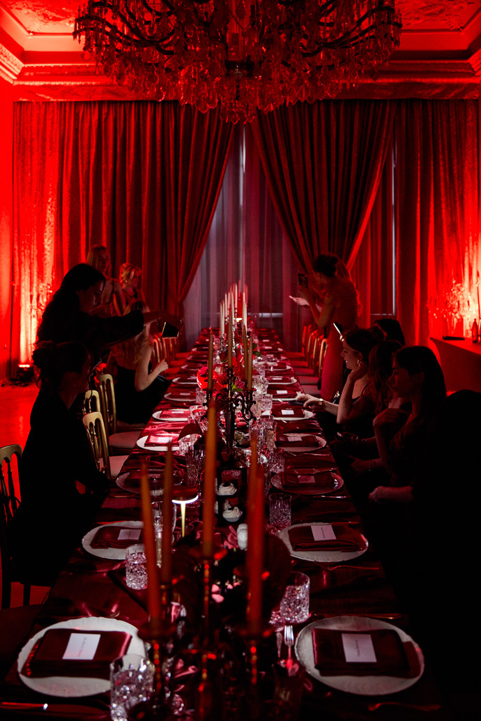 Třešnička na dortu: ELLE Dinner s vůněmi MOIRÉ.