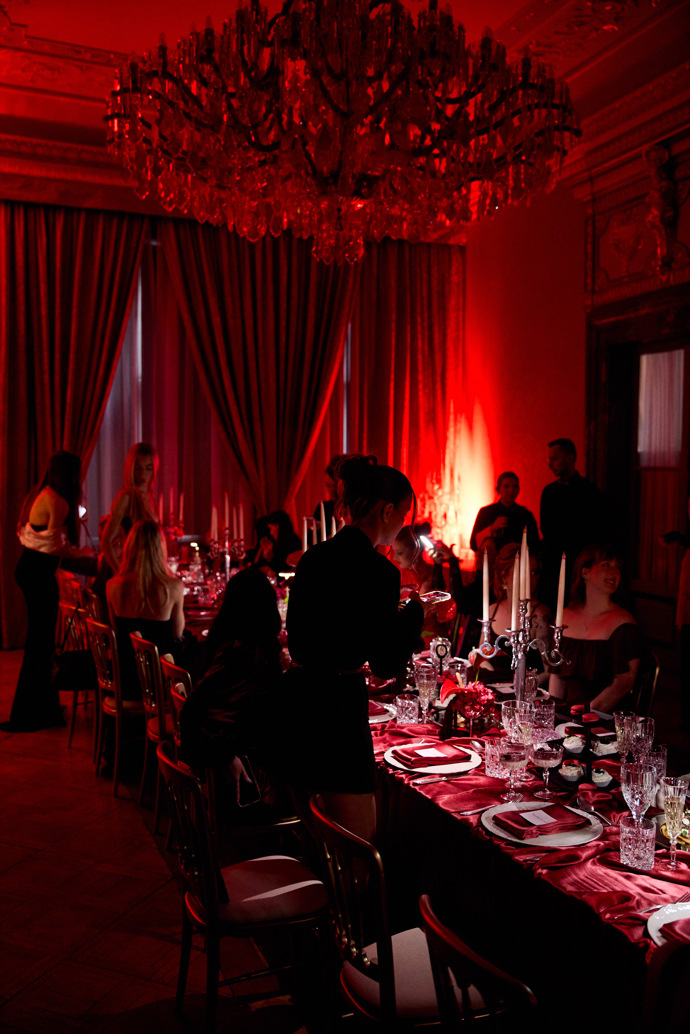 Třešnička na dortu: ELLE Dinner s vůněmi MOIRÉ.