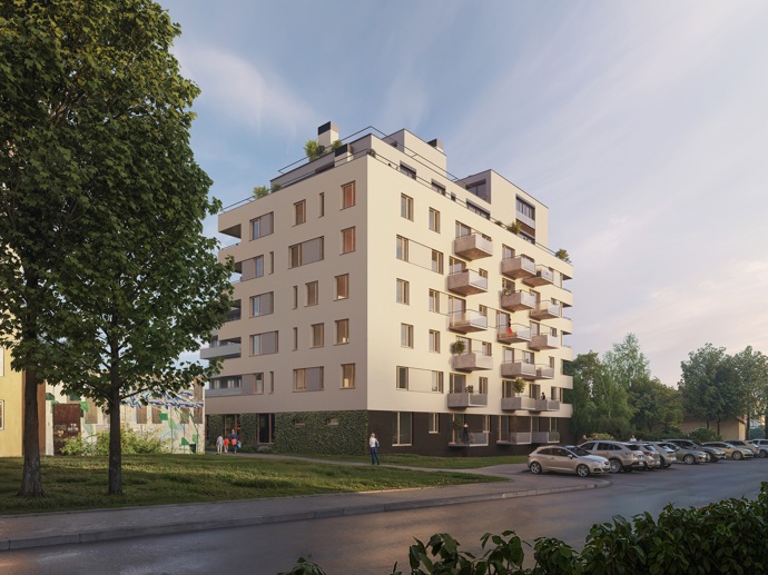 Na místě staré formanské hospody roste nová rezidence. Architektura na Chodově se vrací k historii místa Na místě staré formanské hospody roste nová rezidence. Architektura na Chodově se vrací k historii místa