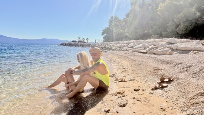 FOTO: Sámer a Lucy využili pobyt v Chorvatsku k natáčení.