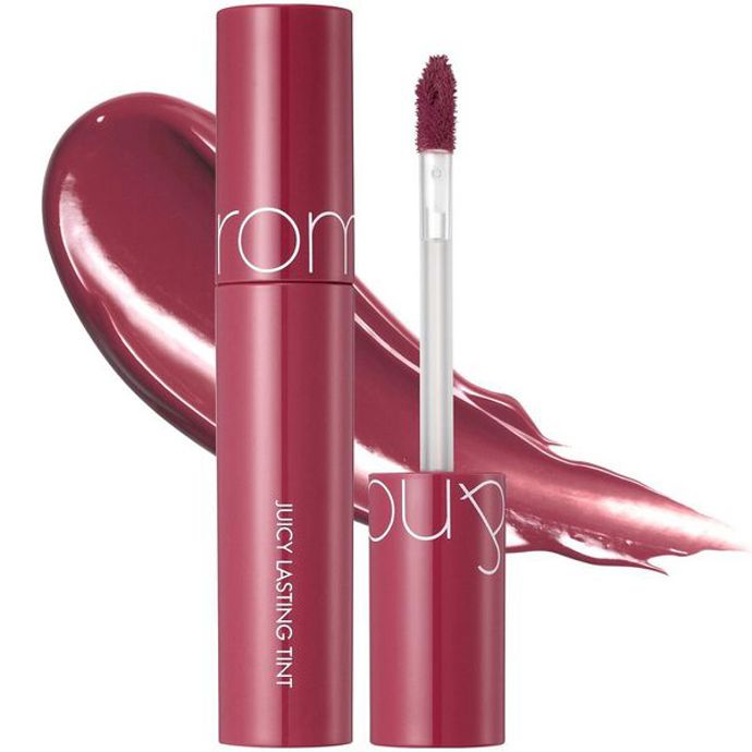 Vysoce pigmentovaný lip stain rom&nd, 319 Kč, odstín 06 korean raspberry, prodává Hebe Vysoce pigmentovaný lip stain rom&nd, 319 Kč, odstín 06 korean raspberry, prodává Hebe