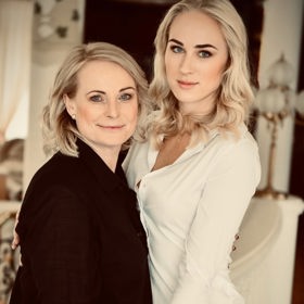Veronika Kánská s dcerou Annou Marií.