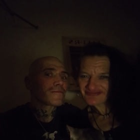 Katka Bradáčová s partnerem Davidem. 